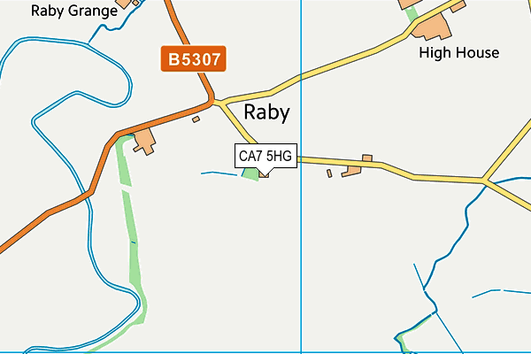 CA7 5HG map - OS VectorMap District (Ordnance Survey)