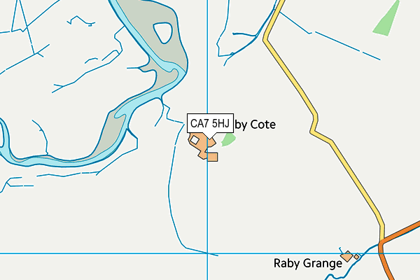 CA7 5HJ map - OS VectorMap District (Ordnance Survey)