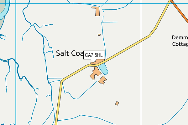 CA7 5HL map - OS VectorMap District (Ordnance Survey)