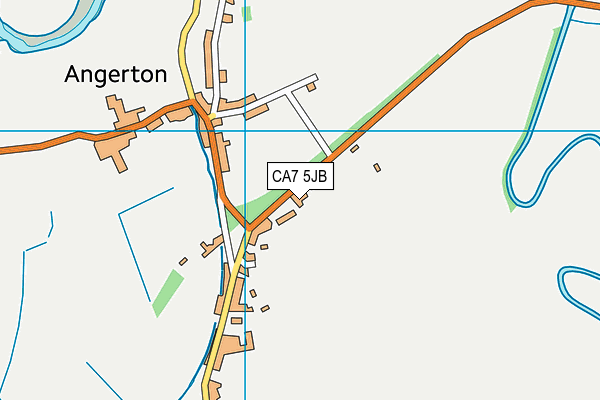 CA7 5JB map - OS VectorMap District (Ordnance Survey)