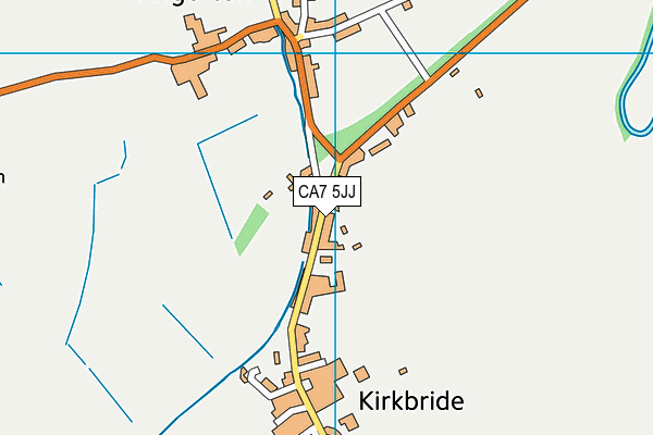 CA7 5JJ map - OS VectorMap District (Ordnance Survey)