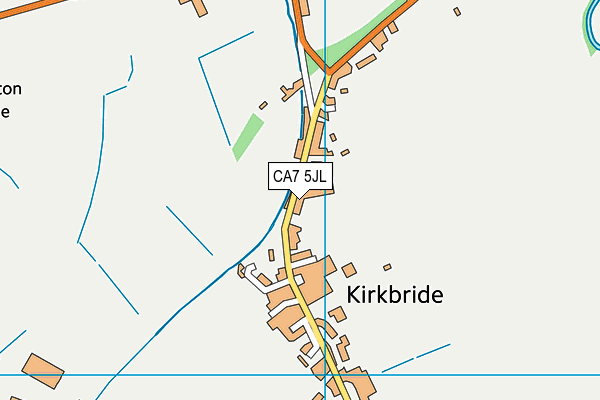 CA7 5JL map - OS VectorMap District (Ordnance Survey)