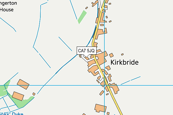 CA7 5JQ map - OS VectorMap District (Ordnance Survey)