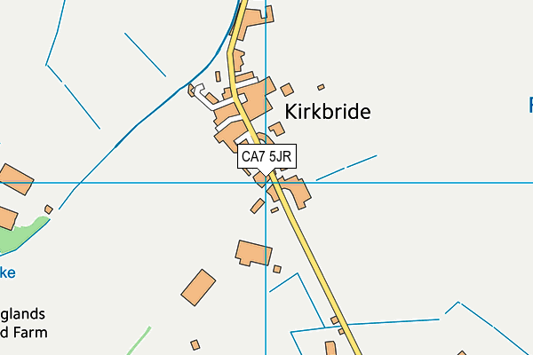 Kirkbride Primary School map (CA7 5JR) - OS VectorMap District (Ordnance Survey)