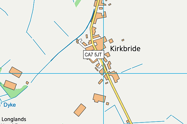 CA7 5JT map - OS VectorMap District (Ordnance Survey)