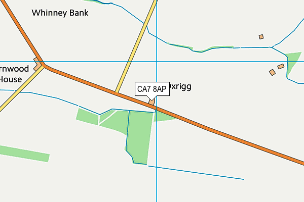 CA7 8AP map - OS VectorMap District (Ordnance Survey)