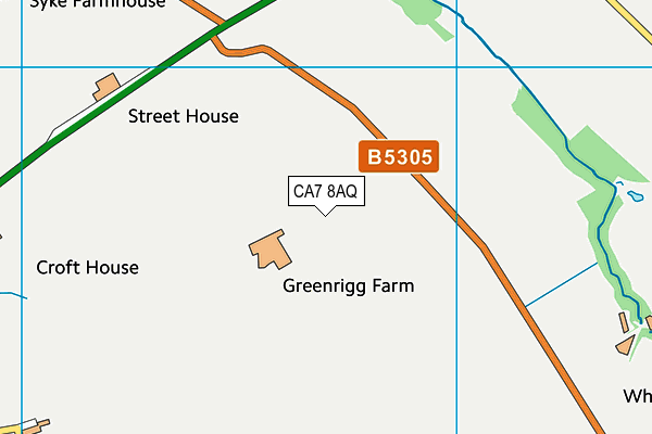 CA7 8AQ map - OS VectorMap District (Ordnance Survey)