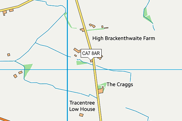 CA7 8AR map - OS VectorMap District (Ordnance Survey)