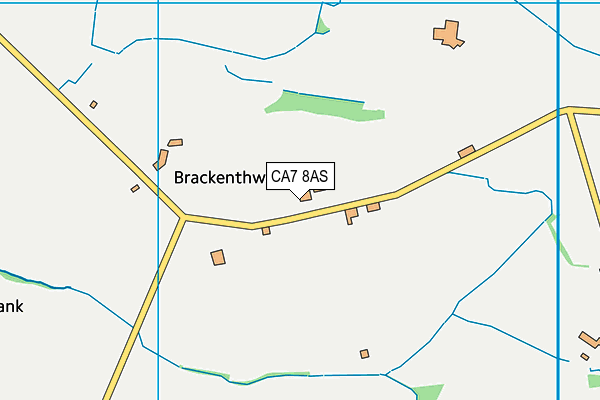 CA7 8AS map - OS VectorMap District (Ordnance Survey)