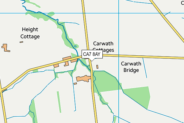 CA7 8AY map - OS VectorMap District (Ordnance Survey)