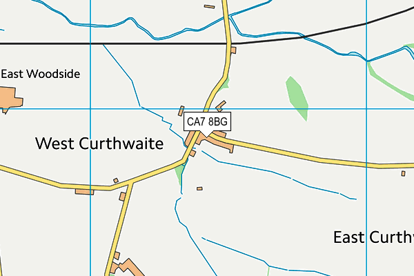 CA7 8BG map - OS VectorMap District (Ordnance Survey)