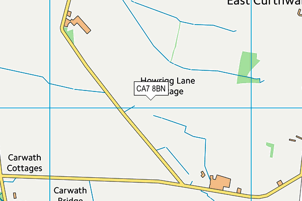 CA7 8BN map - OS VectorMap District (Ordnance Survey)