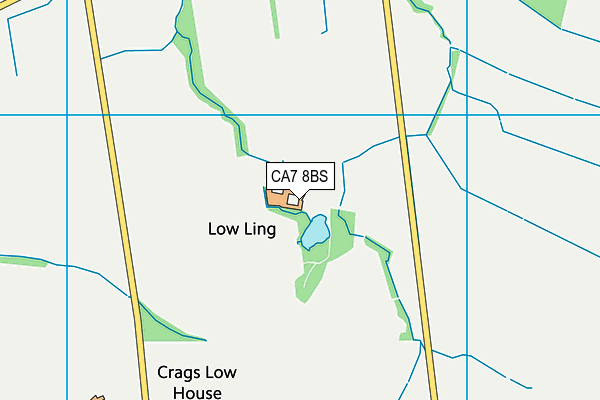 CA7 8BS map - OS VectorMap District (Ordnance Survey)