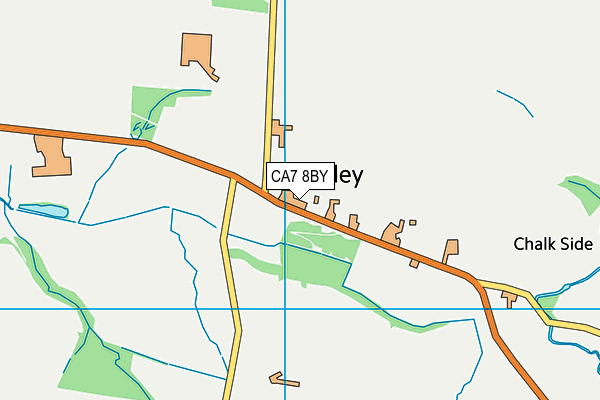 CA7 8BY map - OS VectorMap District (Ordnance Survey)