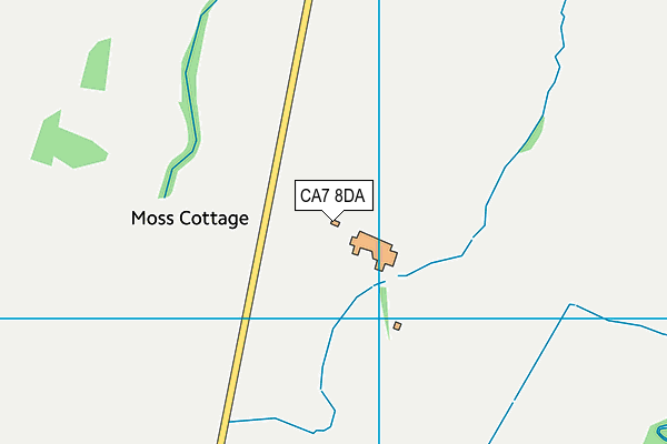 CA7 8DA map - OS VectorMap District (Ordnance Survey)