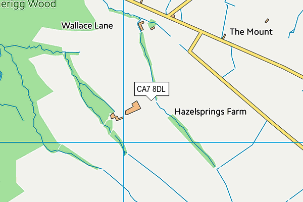 CA7 8DL map - OS VectorMap District (Ordnance Survey)