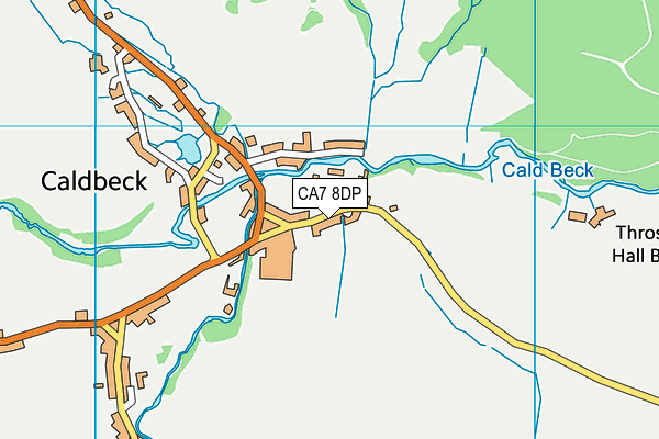 CA7 8DP map - OS VectorMap District (Ordnance Survey)