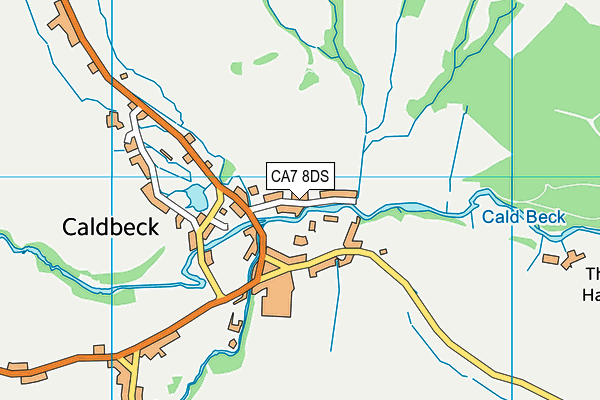 CA7 8DS map - OS VectorMap District (Ordnance Survey)