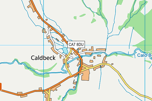 CA7 8DU map - OS VectorMap District (Ordnance Survey)