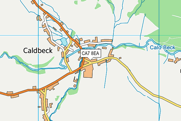 CA7 8EA map - OS VectorMap District (Ordnance Survey)