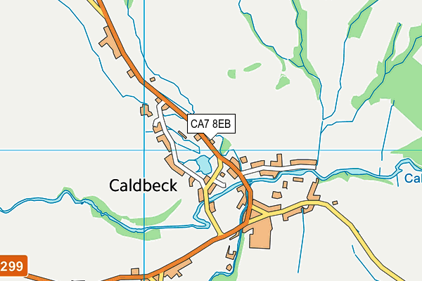 CA7 8EB map - OS VectorMap District (Ordnance Survey)