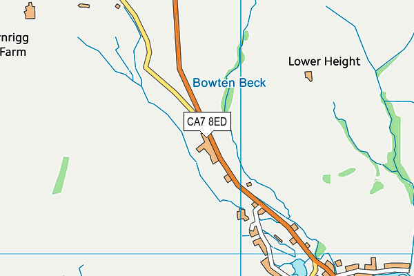 CA7 8ED map - OS VectorMap District (Ordnance Survey)