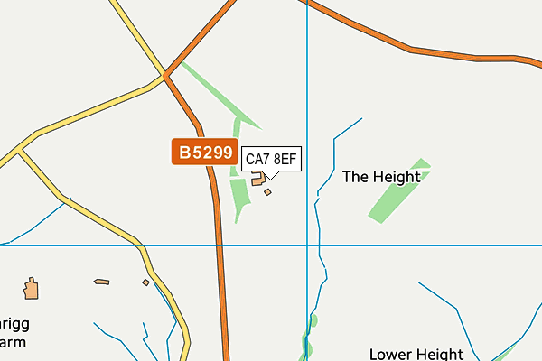 CA7 8EF map - OS VectorMap District (Ordnance Survey)