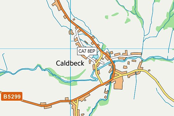 CA7 8EP map - OS VectorMap District (Ordnance Survey)