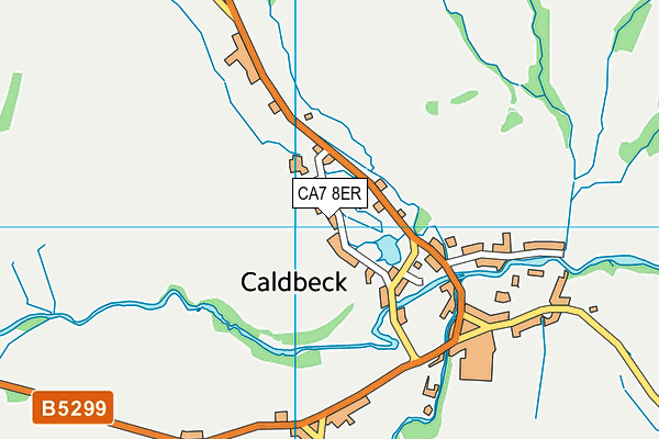 CA7 8ER map - OS VectorMap District (Ordnance Survey)