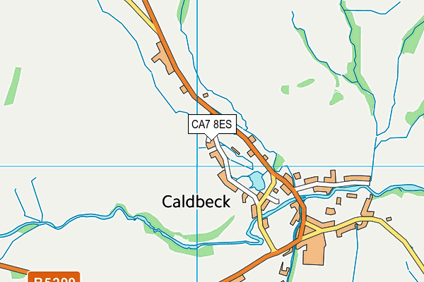 CA7 8ES map - OS VectorMap District (Ordnance Survey)