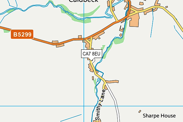 CA7 8EU map - OS VectorMap District (Ordnance Survey)