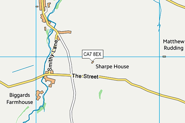 CA7 8EX map - OS VectorMap District (Ordnance Survey)