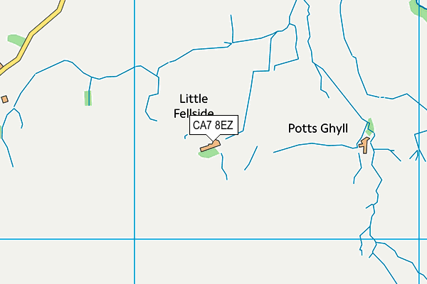 CA7 8EZ map - OS VectorMap District (Ordnance Survey)