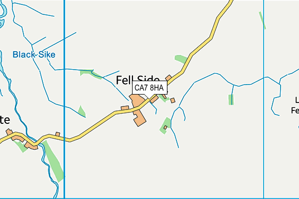 CA7 8HA map - OS VectorMap District (Ordnance Survey)