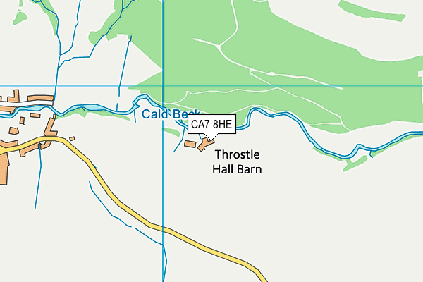 CA7 8HE map - OS VectorMap District (Ordnance Survey)