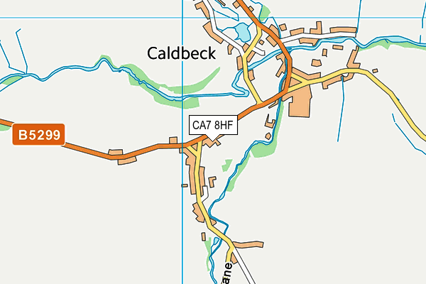 CA7 8HF map - OS VectorMap District (Ordnance Survey)