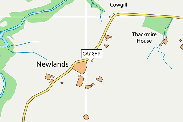 CA7 8HP map - OS VectorMap District (Ordnance Survey)