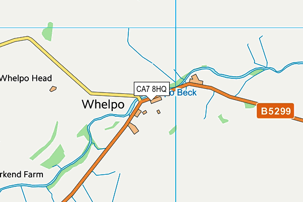 CA7 8HQ map - OS VectorMap District (Ordnance Survey)