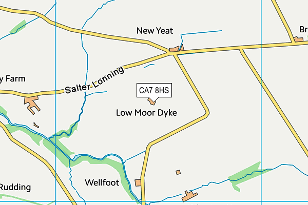 CA7 8HS map - OS VectorMap District (Ordnance Survey)
