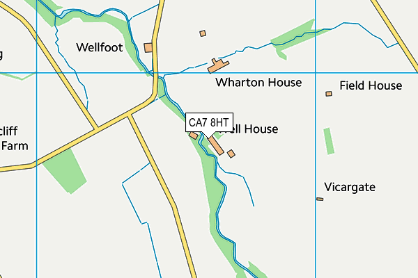 CA7 8HT map - OS VectorMap District (Ordnance Survey)