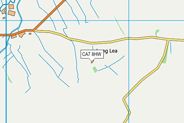 CA7 8HW map - OS VectorMap District (Ordnance Survey)