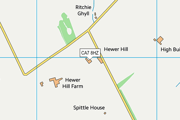 CA7 8HZ map - OS VectorMap District (Ordnance Survey)