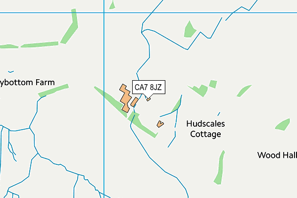 CA7 8JZ map - OS VectorMap District (Ordnance Survey)