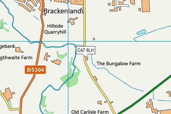 CA7 8LH map - OS VectorMap District (Ordnance Survey)