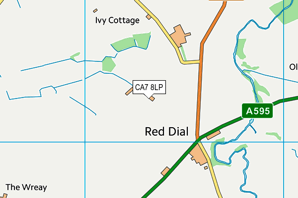 CA7 8LP map - OS VectorMap District (Ordnance Survey)