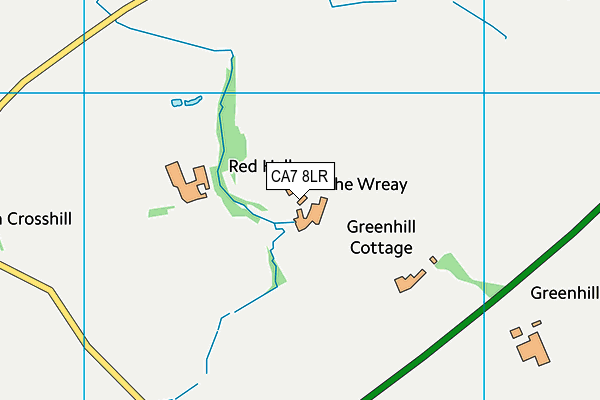 CA7 8LR map - OS VectorMap District (Ordnance Survey)