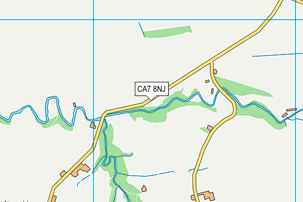 CA7 8NJ map - OS VectorMap District (Ordnance Survey)