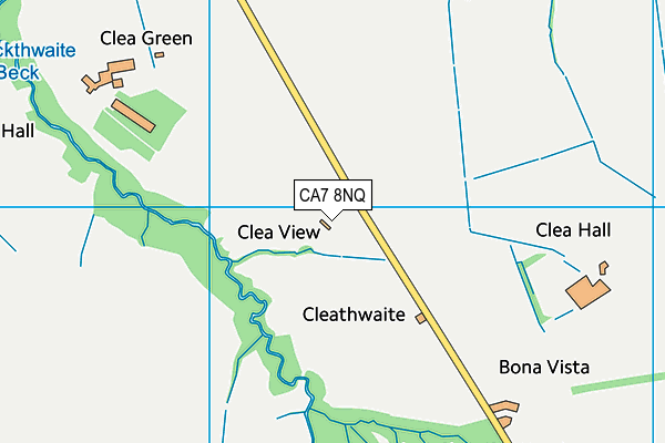 CA7 8NQ map - OS VectorMap District (Ordnance Survey)