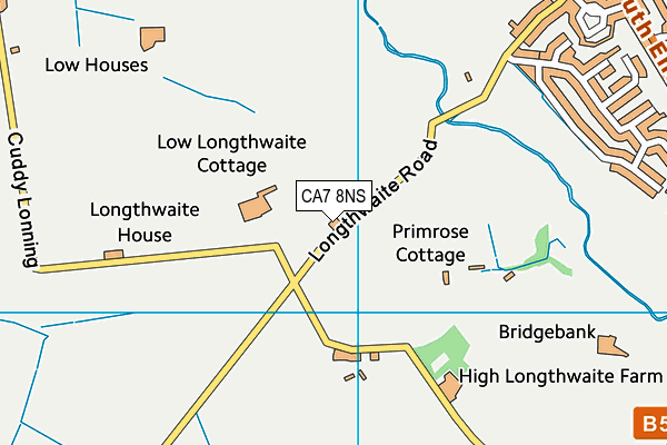 CA7 8NS map - OS VectorMap District (Ordnance Survey)