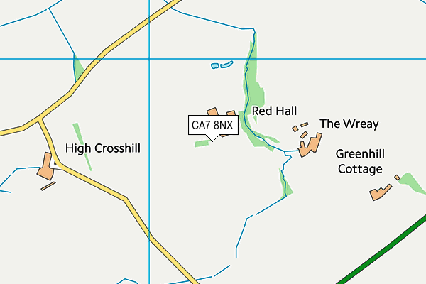 CA7 8NX map - OS VectorMap District (Ordnance Survey)